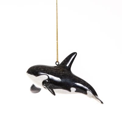 Killer Whale Hanging Ornament