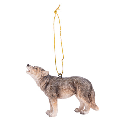 Wolf Hanging Ornament