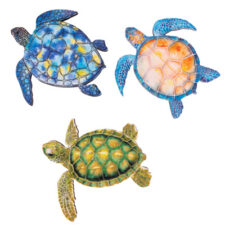 4 1/4 Inches High Assorted Wooden Turtle Magnet