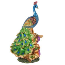 6 1/4 Inch High Peacock Figurine