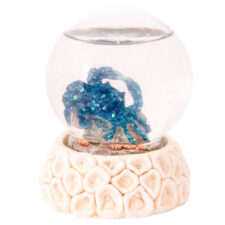 3 Inches High Snow Globe With Crab