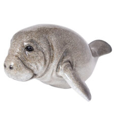 18 3/4 Inches Long Grey Manatee Figurine