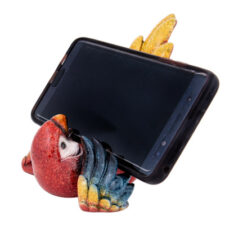 4 3/4 Inches Long Red Parrot Cell Phone Stand