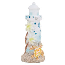 3 Inches Decorated Lighthouse Figurine