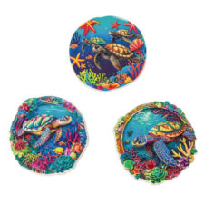 Assorted Sea Turtle Scene Magnet