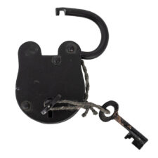 3 Inches High Antique Lock and Keys