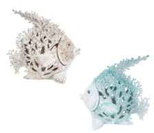 11 Inches High Assorted Coral-Look Fish